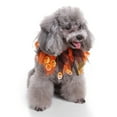 thumbnail image 6 of Pet Collar Scarf, Soft Net Yarn Breathable Colorful Cute Neck Collar with Small Bell Halloween Christmas Costume Accessary for Dogs Puppy Cats Kitten, 6 of 8