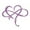 Purple, variant on FNGZ Stickers Decor Infinite Heart Art Home Window Glass Living Room Sticker Wall Sticker Decoration Blue