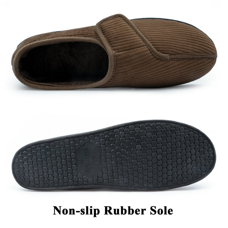 Mens diabetic deals house shoes