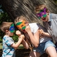 thumbnail image 2 of Máscaras de tortugas ninja para niños - 12 máscaras de juguete de fieltro, la mejor fiesta de cumpleaños Suministros de tortugas ninja Favores para bolsa de regalos, regalos MFZFUKR FLD-2912, 2 of 8