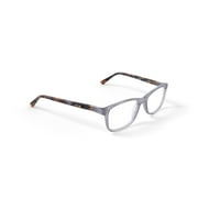 Windsor Eyes Youth Adolofo Teammate Square Prescription Eyeglasses with Case, Crystal Gray