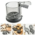 thumbnail image 1 of WHEANG 3 Cup Flour For Baking Straight Handle & Mesh Filter Grade Stainless Suitable For All Baking Flour Powdered Sugar Almond Powder, 1 of 9