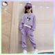 thumbnail image 2 of Sanrioed Anime Kuromi Cinnamoroll Long Sleeves Sweatshirt Kids Spring Autumn Clothing Fashion Pullover Pants Student Sportswear, 2 of 4