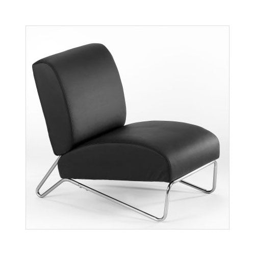 Directions East Easy Rider Chair in Black Vinyl