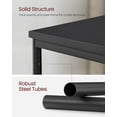 thumbnail image 2 of Side Tables Set of 2 Small End Table Nightstand for Living Room Bedroom Rectangle Black, 2 of 9