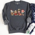 thumbnail image 1 of HP Sudadera navideña Magical Wizard School Jersey Wizard Coffee Jumper Fiesta de Navidad Café Retro Sudaderas con cuello redondo, 1 of 4