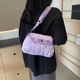 thumbnail image 2 of Bolso Hobo Acolchado Hombro Femenino Con Correa Ajustable para Mujer, 2 of 9