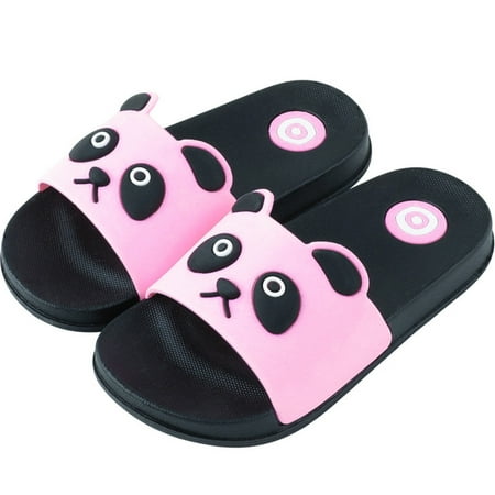 

〖Yilirongyumm〗 Baby Shoes Baby Kids Girls Boys Home Slippers Cartoon Cat Floor Family Shoes Beach Sandals