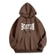 thumbnail image 5 of WILLBEST Sudadera con Capucha y Estampado De Letras para Hombre, Estilo Cómodo y Uso Diario Grande, 5 of 5