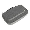 thumbnail image 2 of Organizador de billetera Ticfox para pasaporte Viaje Bolsa impermeable Tela Oxford Gris, 2 of 14