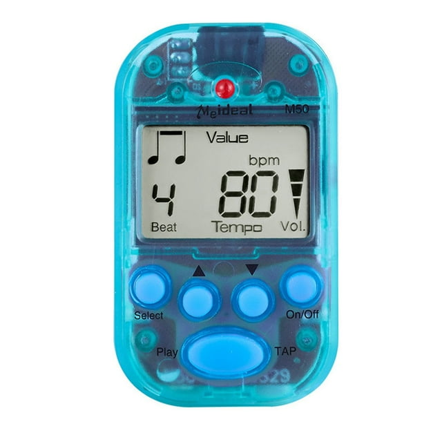 Mosiee New M50 Mini Metronome Professional Clip-On Lcd Digital Rhythm Metronome For Guitar Violin Bass Stringed Instrument Accessories