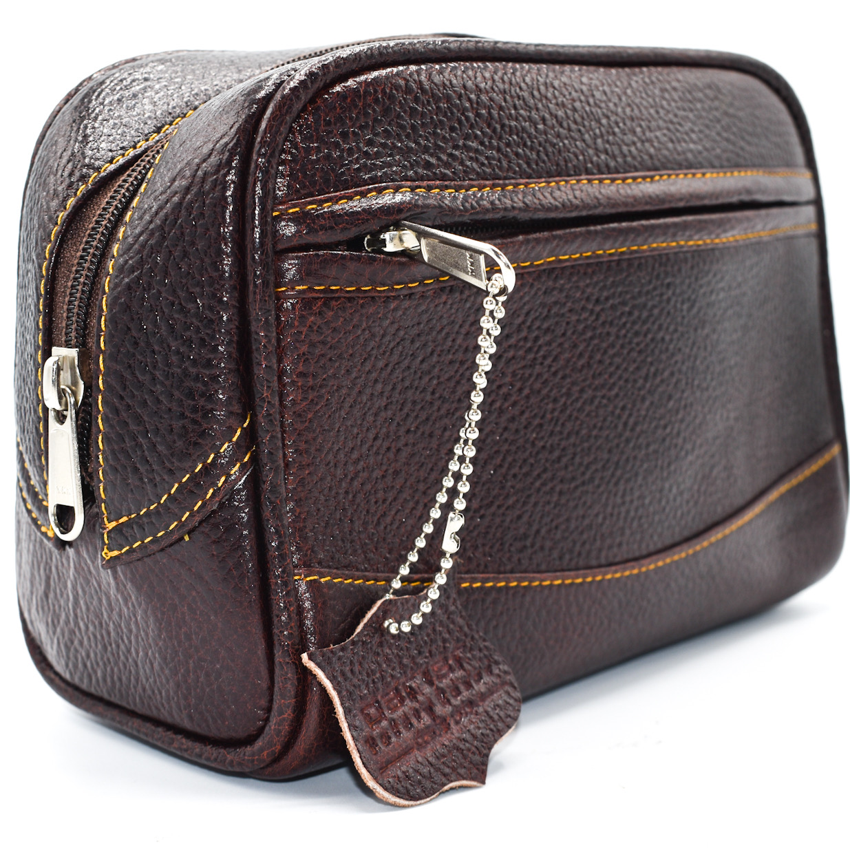Parker Safety Razor Travel Handmade Buffalo Leather Waterproof Toiletry Bag