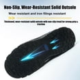 thumbnail image 2 of SKIUHS Men's Chelsea Style Steel Toe Work Boots – Waterproof Faux Leather, Oil & Chemical Resistant, Slip & Puncture Proof Industrial Safety Boots, 2 of 8