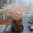 thumbnail image 4 of Tutuviw 60 Pcs 16" Rabbit Tail Grass Dried Flowers Dried Natural Floral Arrangement Bunch Decoration Dried Grass, Eternal Flower Dried Grass for Cake, Christmas, Party (Light Pink), 4 of 7