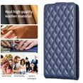 thumbnail image 2 of Allytech Luxury PU Leather Case for Samsung Galaxy S24 Plus, Vertical Flip Wallet Case with 3 Card Slots, Adjustable Kickstand Magnetic Closure Shockproof Protective Shell for Women Men - Blue, 2 of 9