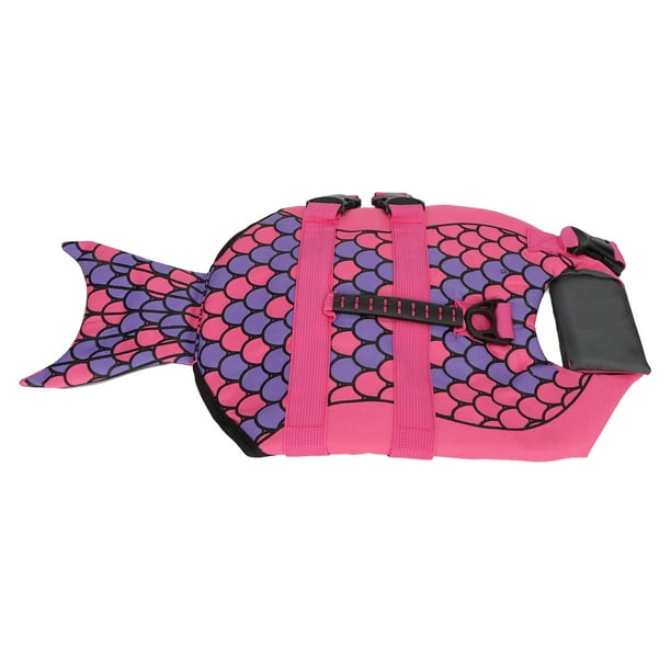 Chaleco Salvavidas Para Mascotas, Chaleco Salvavidas Protector De Flotación Transpirable Ajustable Con Asa Para Nadar