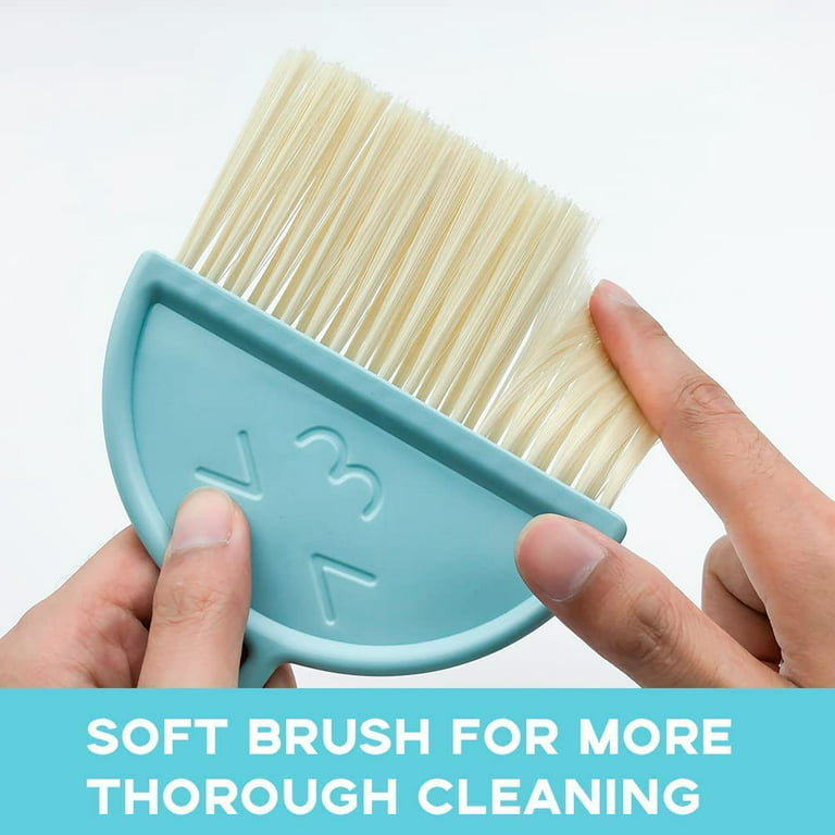 Desktop Dust Cleaning Brush Soft Comfortable Slim Bristles