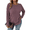 Mauve, variant on NISVIYA Womens Plus Size Tops Comfy Long Sleeve Elegant Loose Fit Crewneck Trendy Color Block Pullover Shirts
