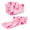 Pink Hearts, variant on Beavtaens Toddler Sofa, 2-in-1 Dinosaur Flip Open Toddler Couch, with Side Pocket, for Ages 18 Months+