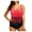 Red, variant on Women Tankini Swimsuits with Skirt - Two Piece Tummy Control Bathing Suit V-Wired 2025 Swimwear