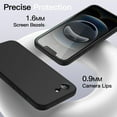 thumbnail image 5 of JETech Liquid Silicone Case for iPhone 16e 6.1-Inch 2025, Silky Soft Touch Full-Body Protective Phone Case, Anti-Scratch Shockproof Cover with Microfiber Lining (Black), 5 of 6