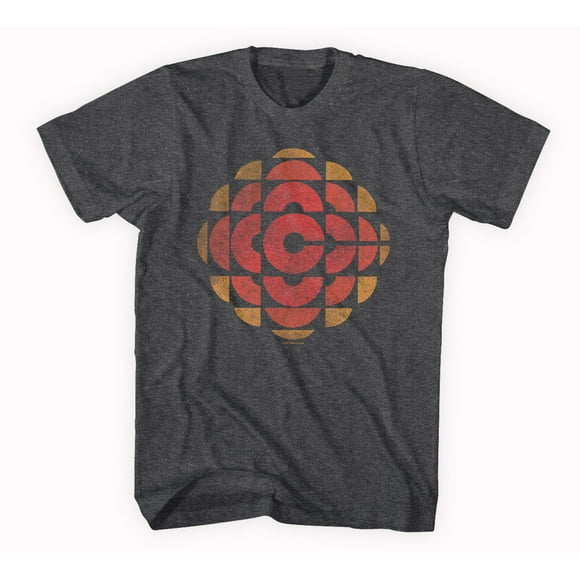 CBC Logo Distressed Dark-Heather Small T-Shirt