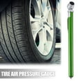 thumbnail image 2 of Unique Bargains 5pcs 10-100PSI Dual Head Truck Pen Tyre Tire Air Pressure Gauge Grip Air Gauge for ATV Car SUV Green, 2 of 6
