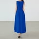 thumbnail image 3 of WILLBEST Vestidos De Mujer Vestido Casual Sin Mangas De Color Sólido Para Mujer Vestido Midi De Verano Con Cintura Ajustada A La Moda, 3 of 3