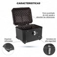 thumbnail image 4 of Caja portaequipaje para Moto Kinlley Universal 45L Negro 42x37x33, 4 of 7