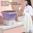 thumbnail image 3 of Convenient Laundry Solution Portable Washing Machine Noiseless Mini Foldable Laundry Bucket Washer Ideal For RV Travel Apartments And Small Spaces, 3 of 8