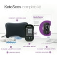 thumbnail image 3 of KetoSens Blood Ketone Monitor Kit - Gift Set with 1 Meter, 10 Strips, 10 Lancets & Case, 3 of 5