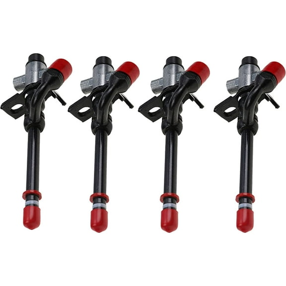 Seapple 4pcs Pencil Nozzle Fuel Injector 38416 RE531436 SE501103 Compatible with John Deere 4045D 4045T 6068D 6068T Tractor 6020 6120 6220 6320 6420 6520 6620 6120L
