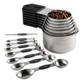 thumbnail image 1 of Magnetic Measuring Cups And Spoons Set Including 7 Measuring Cup 7 Measuring Spoons With 1 Leveler, 1 of 5
