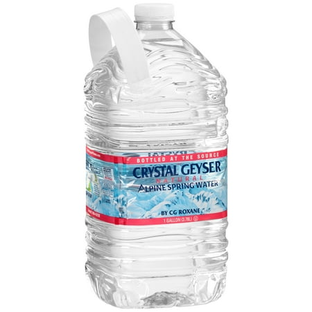 Crystal Geyser Natural Alpine Spring Water, 1 Gallon
