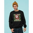 thumbnail image 2 of Dabbing Santa Men Sweatshirt, Male Large, 2 of 4