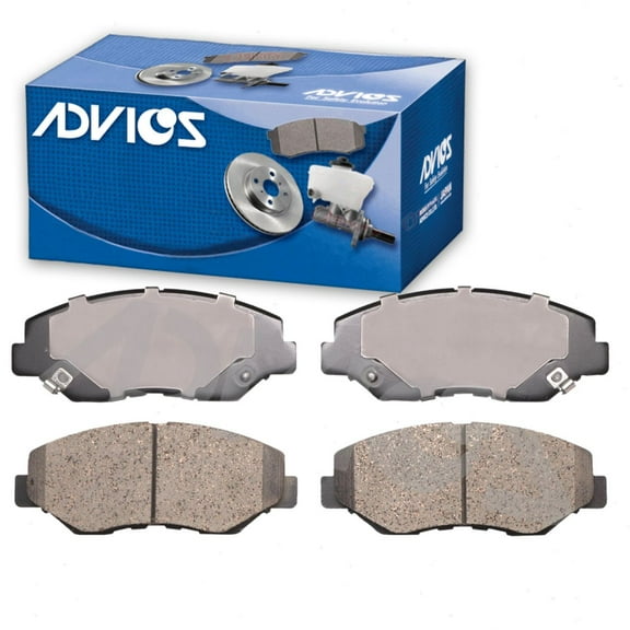 ADVICS Front Disc Brake Pad Set compatible with Honda CR-V 2002-2016