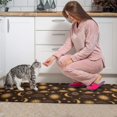 thumbnail image 3 of Brown Sun Moon Cloud Pattern Kitchen Rugs Sets Of 2,Anti Fatigue Kitchen Mat Rugs Non Slip Washable,Decorative Kitchen Floor Mats for Kitchen,Sink,Laundry,17"x30"+17"x47", 3 of 7