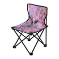 thumbnail image 2 of 600D Oxford Camping Chair Portable Foldable Chair Supports 220 lbs for Picnic, Fishing, Backpacking Beautiful Pink Hummingbird, 2 of 8