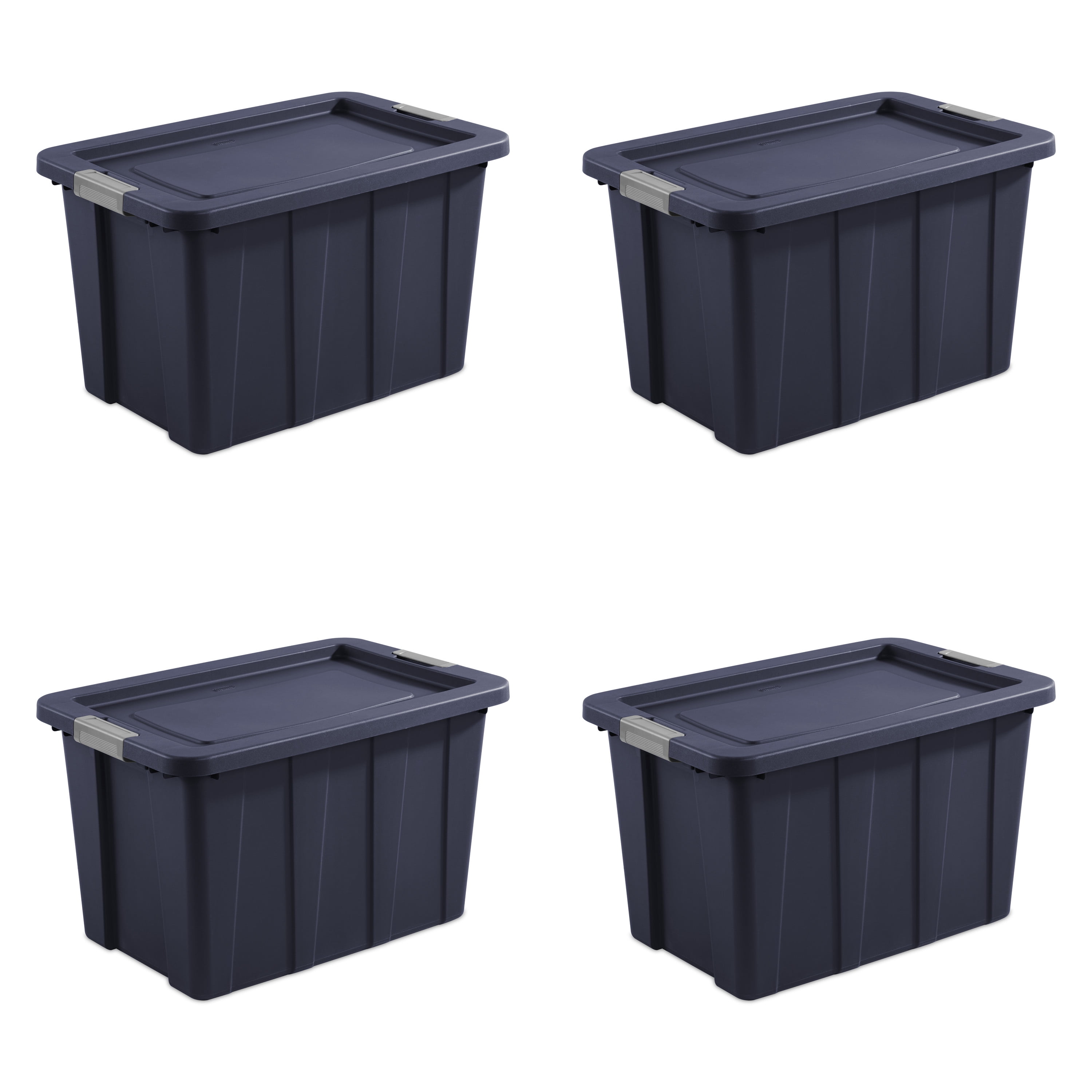 sterilite 30 gallon red tote