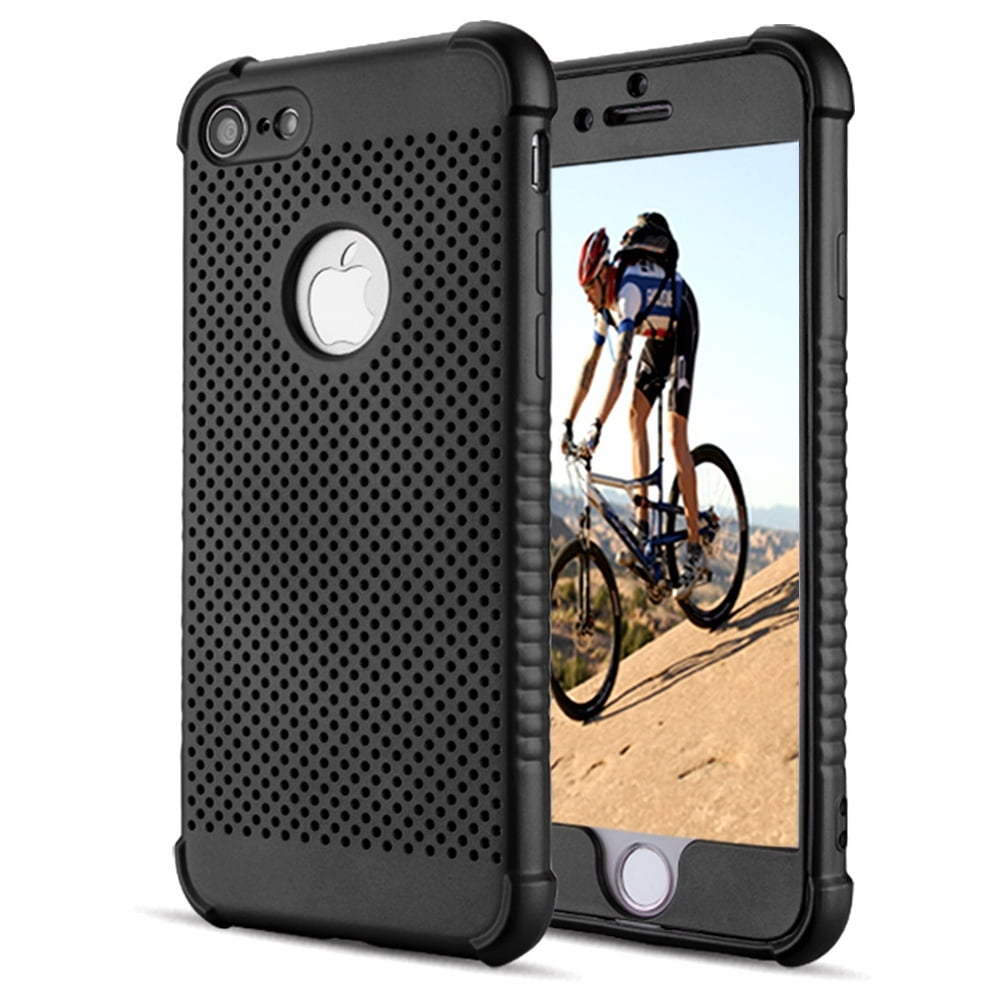 Apple IPhone 8 / IPhone 7 Shockproof Protective Breathable Cooling