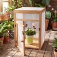 thumbnail image 4 of Wooden Butterfly Habitat Cage Kit Monarch Caterpillar Enclosure with Mesh Tent & Wood Frame, Detachable Insect Observation House for Kids Outdoor Garden, 4 of 6