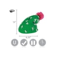 thumbnail image 5 of Cactus Knit Slouch Beanie, 5 of 6