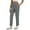 Dark Gray, variant on Womens Travel Pants Stretch Ankle Golf Pants with Pockets Comfy Petite Business Casual Dressy Work Slacks Black M