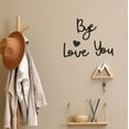 thumbnail image 3 of Love You Bye Sign Above Door Topper Decoration, Boho Farmhouse Wall Art Decor Stylish Living Room and Home Wall Decor Gift Hallway Entryway Door Valentine Decorations for Home, 3 of 9