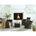 thumbnail image 2 of Grandview Outdoor Chocolate 4-piece Patio Conversation Set Grey, 2 of 5