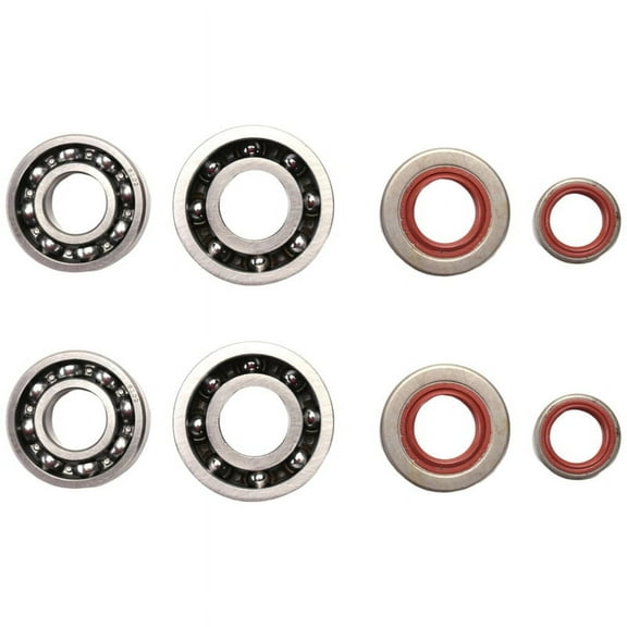 4x Crankshaft Crank Bearing Oil Seals Kit for Ms660 066 Replace 9640 003 1850, 9640 003 1560