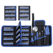 170 in 1 Magnetic Precision Screwdriver Set, Perfect for Mac, PC, Watch, Toys, Glasses, and Other Electronics, Blue