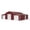Brown, variant on 42×30FT Brown Outdoor Metal Storage Shed