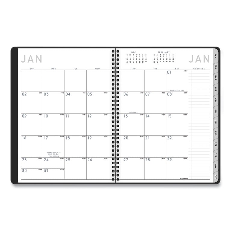 2022 Weekly & Monthly Planner By AT-A-GLANCE 8-1/4" " Large