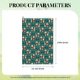 thumbnail image 4 of Lsque Cartoon Poodle Dog Premium Golf Towel - Ultra Absorbent and Quick Drying Microfiber Towel with Carabiner - Gift for Men -24" X 16", 4 of 8